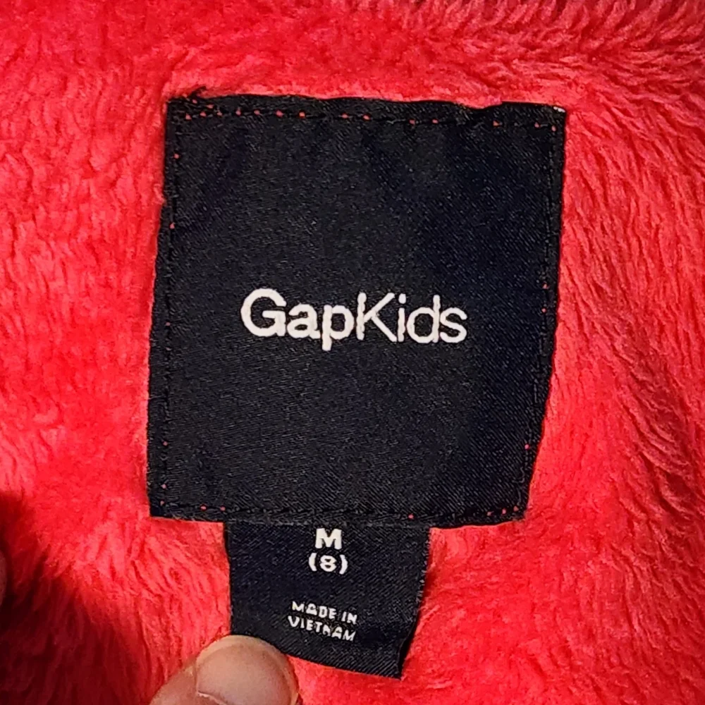 Pink Furry Gap Kids  Hoodie
